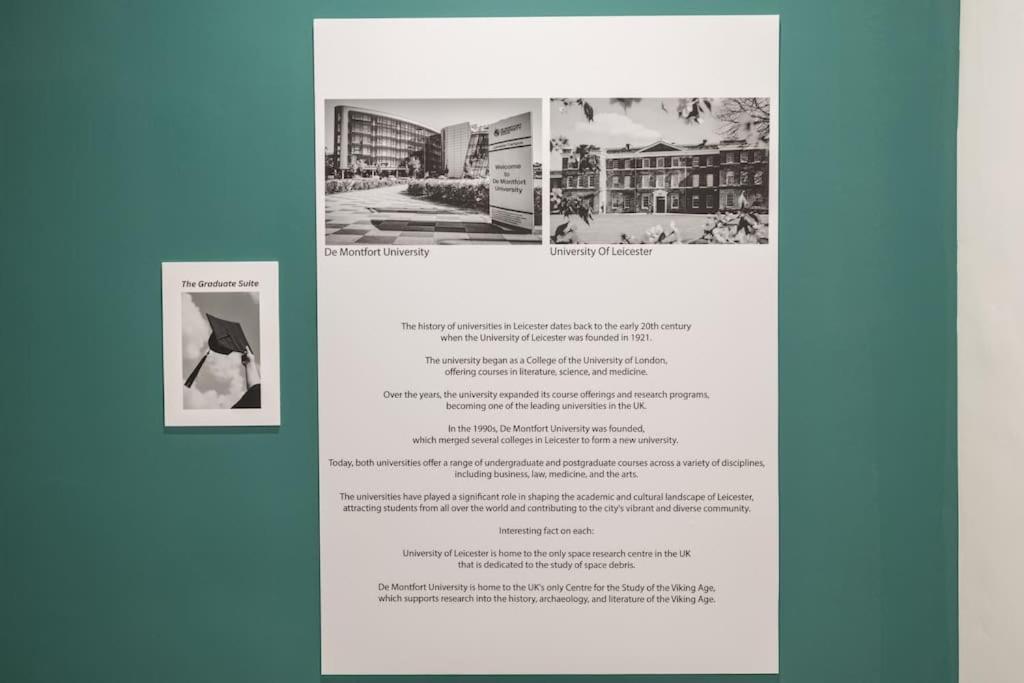 The Pocklington - The Graduate Suite Leicester Esterno foto